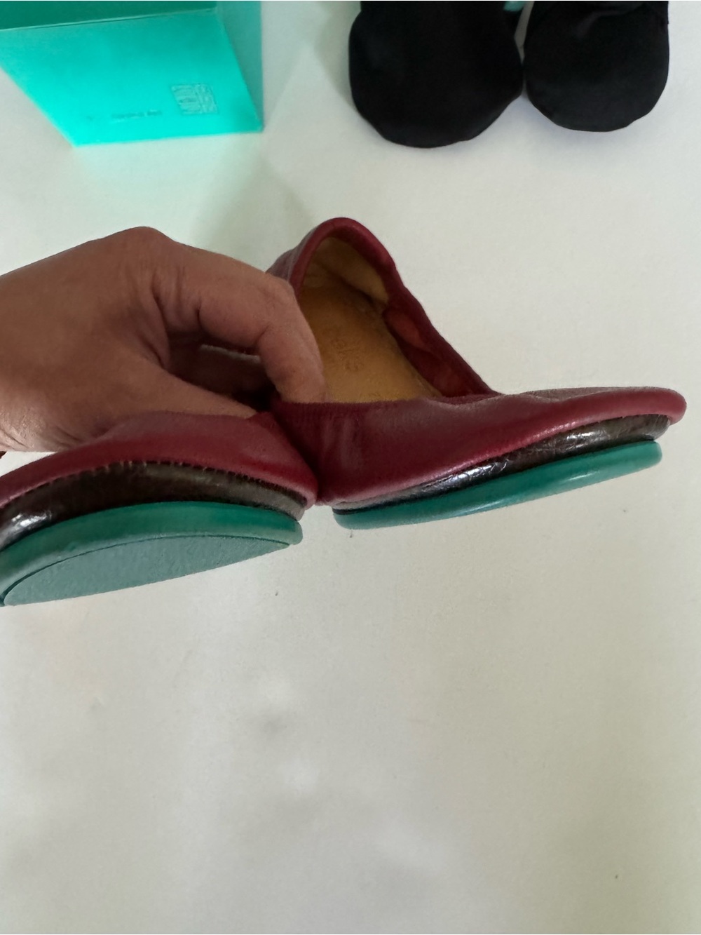 Good Condition Tieks Cardinal Red - 7 - Picture 4 of 5